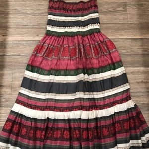 Strapless Summer Dress